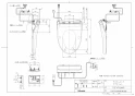 TOTO CS215BPR#NW1+SH215BAS#NW1+TCF4713AKR#NW1 取扱説明書 商品図面 施工説明書 セット図面 ピュアレストMR(マンション用リモデル便器)+アプリコットF1A 商品図面1