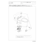 TOTO CS220BP 商品図面 施工説明書 分解図 腰掛式タンク密結形床上排水防露便器 分解図1