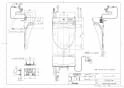 TOTO CS230B#NW1+SH233BA#NW1+TCF6542AK#NW1 取扱説明書 商品図面 施工説明書 分解図 ピュアレストQR+ウォシュレットS S1A 商品図面1