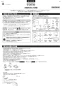 TOTO CS232BM+SH232BA+TCF2222E ピュアレストQR+ウォシュレットBV2 取扱説明書 商品図面 施工説明書 分解図 ピュアレストQR+ウォシュレットBV2 施工説明書1
