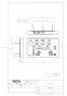 TOTO CS232BP+SH233BA+TCF6543AK ピュアレストQR+ウォシュレットS1Aセット 取扱説明書 商品図面 施工説明書 分解図 ピュアレストQR+ウォシュレットS1Aセット 商品図面2