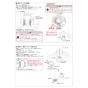 TOTO CS260B 商品図面 施工説明書 分解図 腰掛式タンク密結形床上排水防露便器 施工説明書3