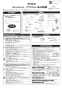 TOTO CS330B+SH332BA+TCF4833AKR ピュアレストEX+アプリコットF3AW 取扱説明書 商品図面 施工説明書 分解図 ピュアレストEX+アプリコットF3AW 施工説明書1