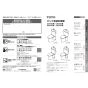 TOTO CS400B+SH400BA+TCF4734AK ピュアレストEX+アプリコットF3A 取扱説明書 商品図面 施工説明書 分解図 ピュアレストEX+アプリコットF3A 取扱説明書1