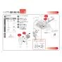 TOTO CS400B+SH400BA+TCF4734AK ピュアレストEX+アプリコットF3A 取扱説明書 商品図面 施工説明書 分解図 ピュアレストEX+アプリコットF3A 施工説明書6
