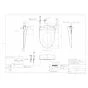 TOTO CS400B+SH400BA+TCF4734AK ピュアレストEX+アプリコットF3A 取扱説明書 商品図面 施工説明書 分解図 ピュアレストEX+アプリコットF3A 商品図面1