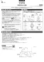 TOTO CS400B+SH400BA+TCF6553AK ピュアレストEX+ウォシュレットS S2Ａ 取扱説明書 商品図面 施工説明書 分解図 ピュアレストEX+ウォシュレットS S2Ａ 施工説明書1