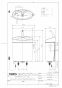 TOTO CS400B+SH401BAK ピュアレストEX 取扱説明書 商品図面 施工説明書 分解図 ピュアレストEX 商品図面1