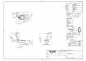 TOTO CS501#NW1 取扱説明書 商品図面 施工説明書 分解図 セット図面 スワレット(和風改造用便器) セット図面1