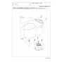 TOTO CS50 商品図面 施工説明書 分解図 CS430シリーズ 分解図1