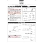 TOTO CS60 商品図面 施工説明書 分解図 CS430シリーズ 施工説明書1
