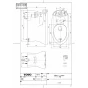 TOTO CS60 商品図面 施工説明書 分解図 CS430シリーズ 商品図面1