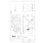 TOTO CS670P 商品図面 施工説明書 分解図 CS430シリーズ 商品図面1