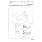 TOTO CS680B 商品図面 施工説明書 分解図 CS430シリーズ 分解図1