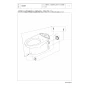 TOTO CS680BP 商品図面 施工説明書 分解図 CS430シリーズ 分解図1