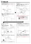 TOTO CS70BP+SH60BA CS70シリーズ  取扱説明書 商品図面 施工説明書 分解図 CS70シリーズ  施工説明書2