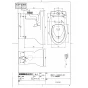 TOTO CS80BP 商品図面 施工説明書 分解図 CS430シリーズ 商品図面1