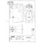 TOTO CS81U 商品図面 施工説明書 分解図 CS430シリーズ 商品図面1