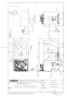 TOTO CS911BM ネオレストLS用便器 商品図面 施工説明書 分解図 ネオレストLS用便器 商品図面1