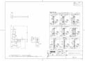 TOTO EWC730#NW1 取扱説明書 商品図面 施工説明書 はね上げ手すり 商品図面1