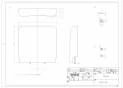 TOTO EWCP770R 商品図面 オプション背もたれ 商品図面1