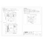 TOTO EWCS151KR 取扱説明書 商品図面 施工説明書 分解図 トイレリフト 商品図面3