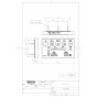 TOTO EWCS441N-46AK 取扱説明書 商品図面 施工説明書 分解図 ウォシュレット付補高便座 ウォシュレットS2A 商品図面2