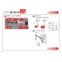 TOTO EWCS451N-51AM 取扱説明書 商品図面 施工説明書 分解図 ウォシュレット付補高便座 アプリコットF2A 施工説明書18
