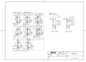 TOTO EWCS720AR 取扱説明書 商品図面 施工説明書 前方ボード（はねあげタイプ、手すり付） 商品図面2