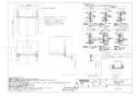 TOTO EWCS773 商品図面 トイレ用手すりはね上げ壁固定背有 商品図面1