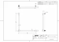 TOTO EWT3BF66Z#BF 取扱説明書 商品図面 施工説明書 フリースタイル手すり 商品図面1