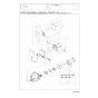 TOTO HE39 リモコン便器洗浄ユニット 取扱説明書 商品図面 施工説明書 分解図 リモコン便器洗浄ユニット 分解図1