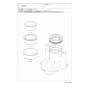 TOTO HH02032R 商品図面 分解図 排水ソケット 分解図1