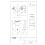 TOTO HH02032R 商品図面 分解図 排水ソケット 商品図面1