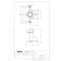TOTO HH02046R 商品図面 分解図 排水ソケット 商品図面1