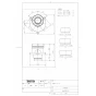 TOTO HH02050 商品図面 分解図 排水ソケットユニット 商品図面1