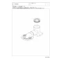 TOTO HH02058S 商品図面 分解図 排水アジャスター 分解図1