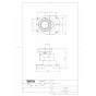 TOTO HH02060 商品図面 分解図 排水ソケット 商品図面1