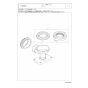 TOTO HH02061S 排水ソケット 取扱説明書 商品図面 分解図 排水ソケット 分解図1