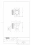 TOTO HH02061S 取扱説明書 商品図面 分解図 排水ソケット 商品図面1