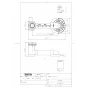 TOTO HH02065 排水アジャスター 商品図面 分解図 排水アジャスター 商品図面1