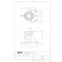 TOTO HH02066 商品図面 分解図 排水ソケット 商品図面1