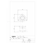 TOTO HH02069 排水ソケット 商品図面 分解図 排水ソケット 商品図面1