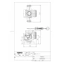 TOTO HH02076S 商品図面 分解図 排水ソケット 商品図面1