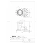 TOTO HH02085 排水ソケット 商品図面 分解図 排水ソケット 商品図面1