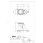 TOTO HH02086 商品図面 分解図 排水ソケット 商品図面1
