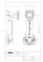 TOTO HH02088 商品図面 分解図 排水アジャスター 商品図面1