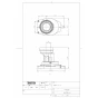 TOTO HH02099 排水ソケット 商品図面 分解図 排水ソケット 商品図面1