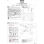 TOTO HH04019S 商品図面 施工説明書 分解図 固定具類 施工説明書1