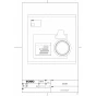TOTO HH04032R 商品図面 施工説明書 分解図 固定具類 商品図面1